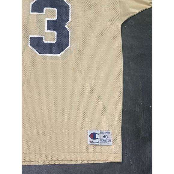 Vintage Champion Notre Dame #3 Football Jersey - Size 40 - Picture 4 of 4